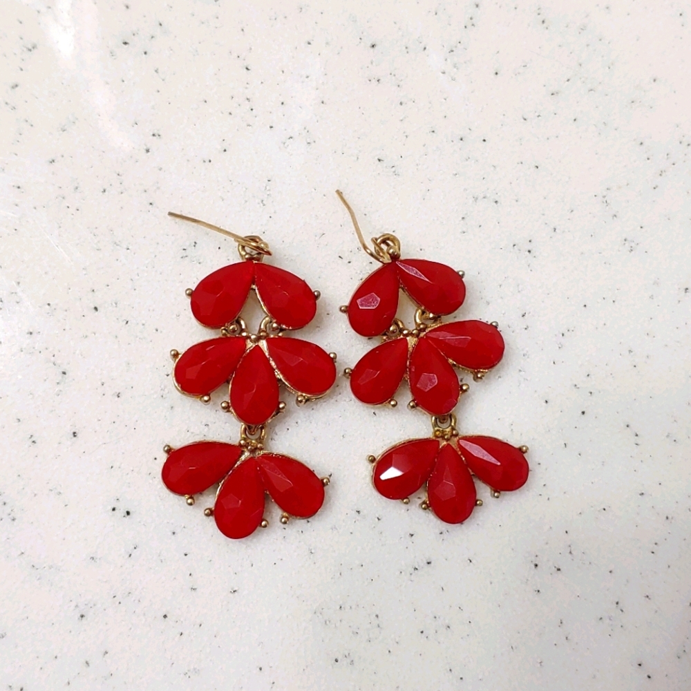 White House Black Market Chandelier Earrings